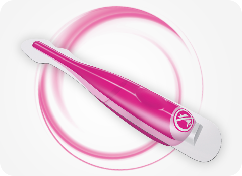 Die pinke Pipette von FRONTLINE TRI-ACT gibt es exklusiv für Hunde gegen Zecken, Flöhe und fliegende Insekten.